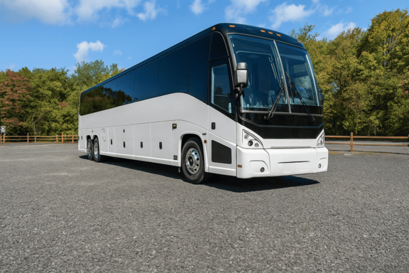 Clinton Coach Bus Service 56 Passenger Charter Bus