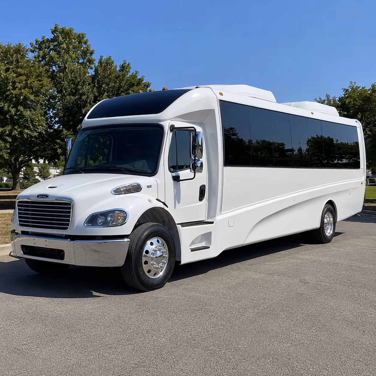 clinton 25 passenger minibus