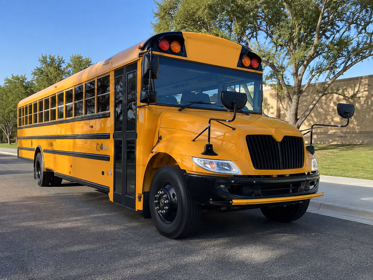 clinton school bus