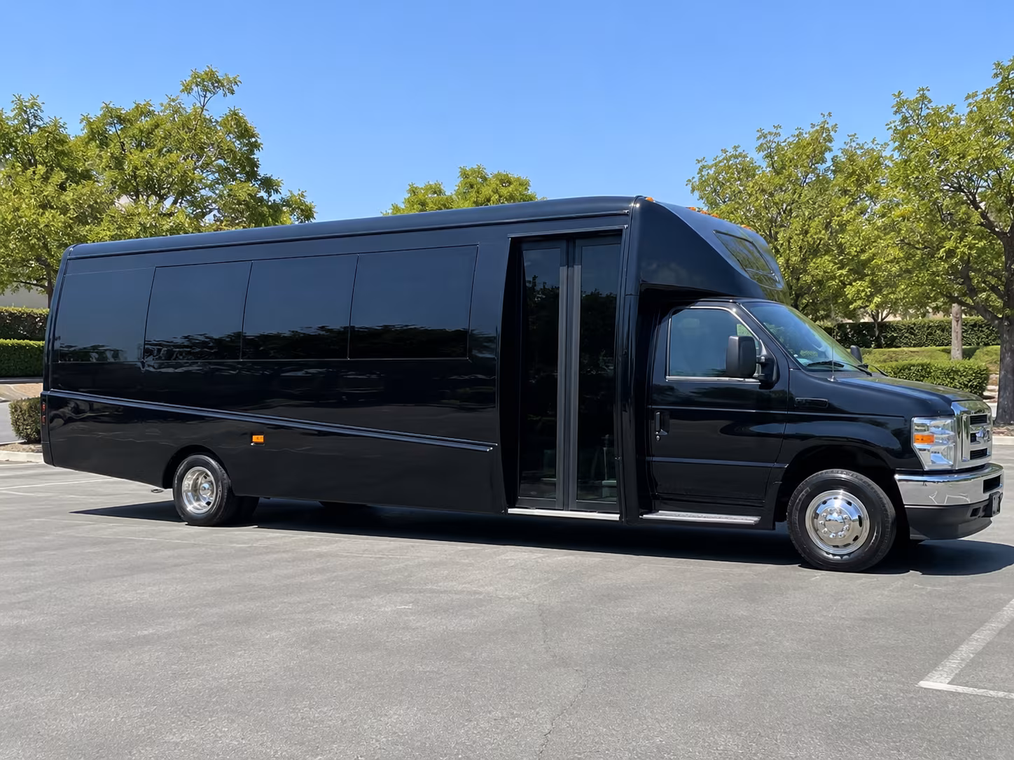 clinton sporting event transportation onboard seating