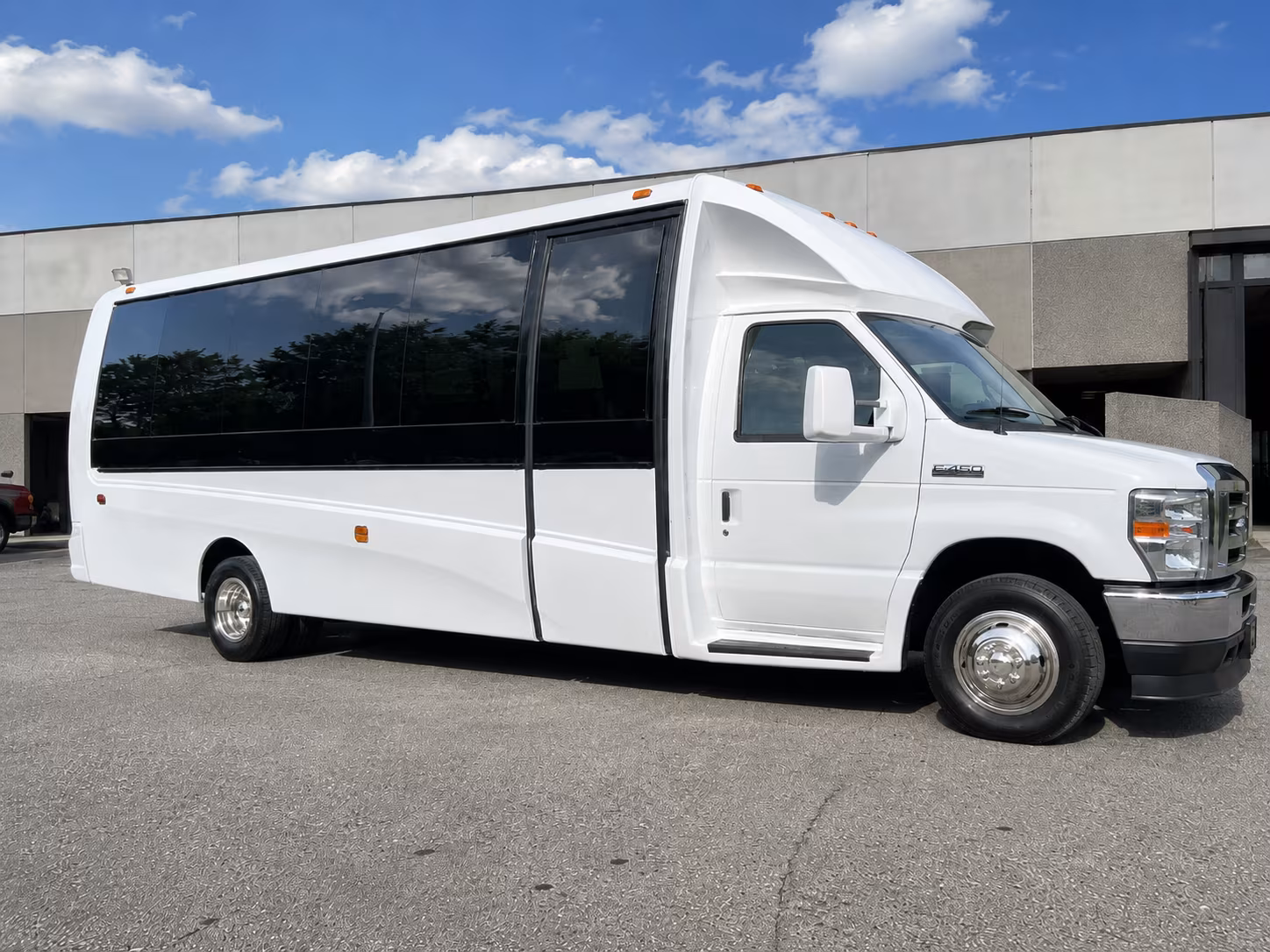 employee shuttle buses for clinton area companies and business parks
