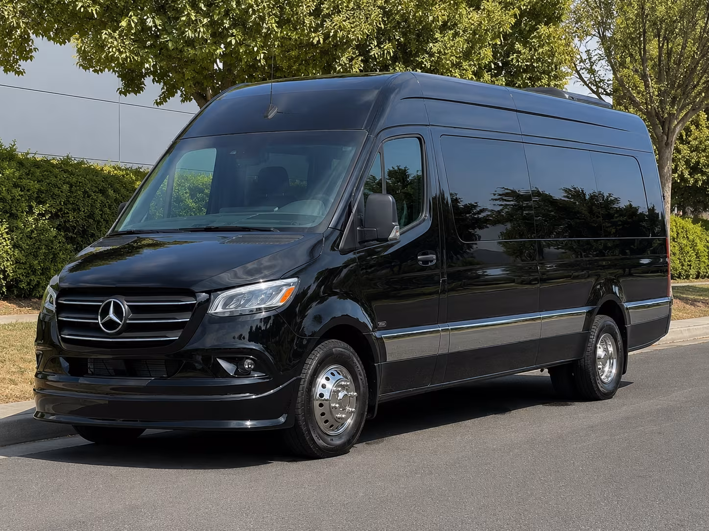 sprinter vans and minibuses for small group corporate travel in clinton